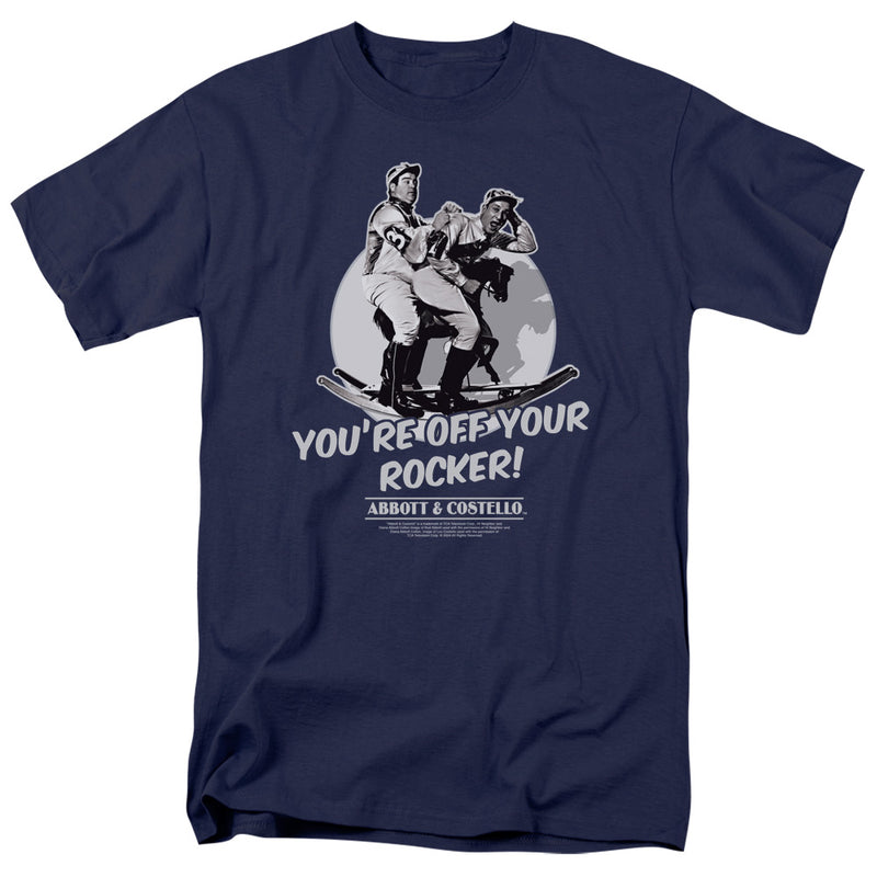 T-Shirt featuring design named Abbott & Costello - Off Your Rocker, product image 1 of 2
