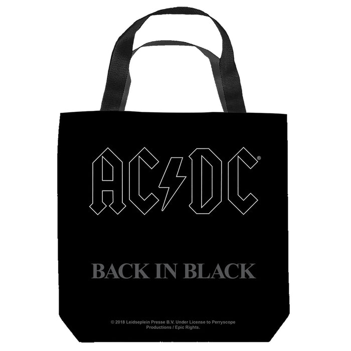 AC/DC - Back in Black Tote Bag