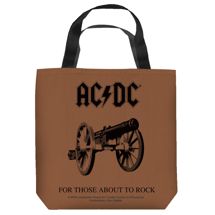 AC/DC - For Those About to Rock Tote Bag
