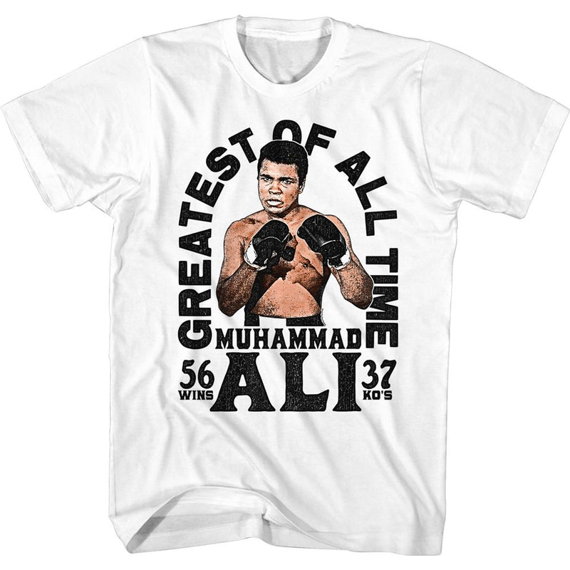 T-Shirt featuring design named Muhammad Ali - 56 Wins 37 KO's