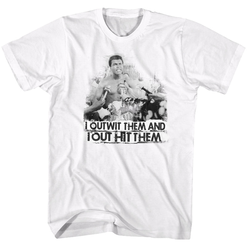 T-Shirt featuring design named Muhammad Ali - Out Wit Out Hit