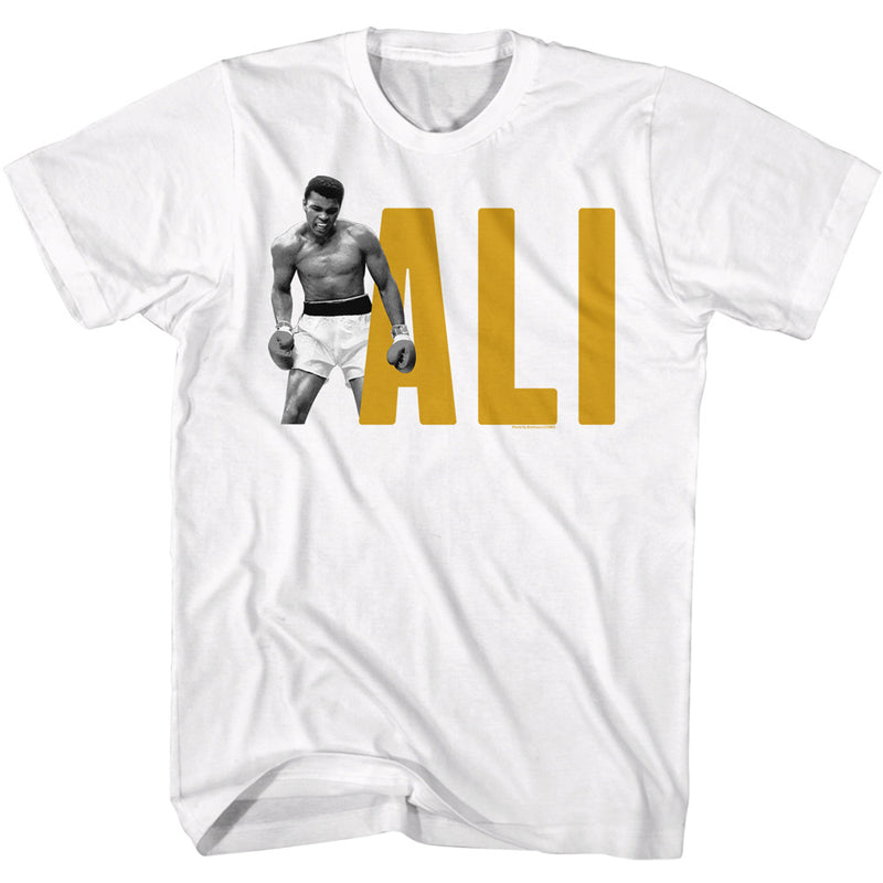 T-Shirt featuring design named Muhammad Ali - In Front of Name