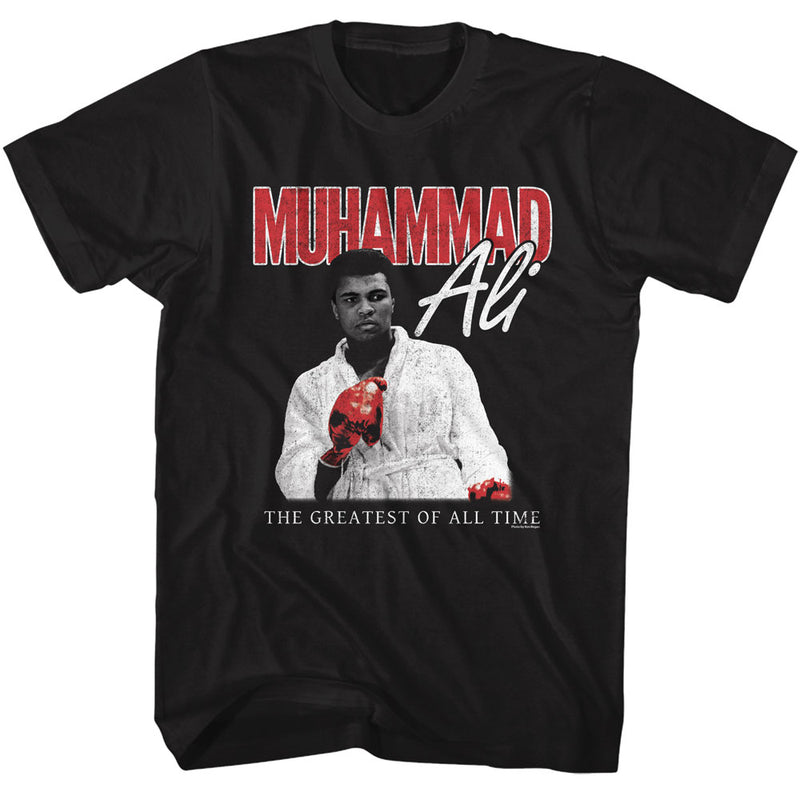T-Shirt featuring design named Muhammad Ali - Red Gloves Stare