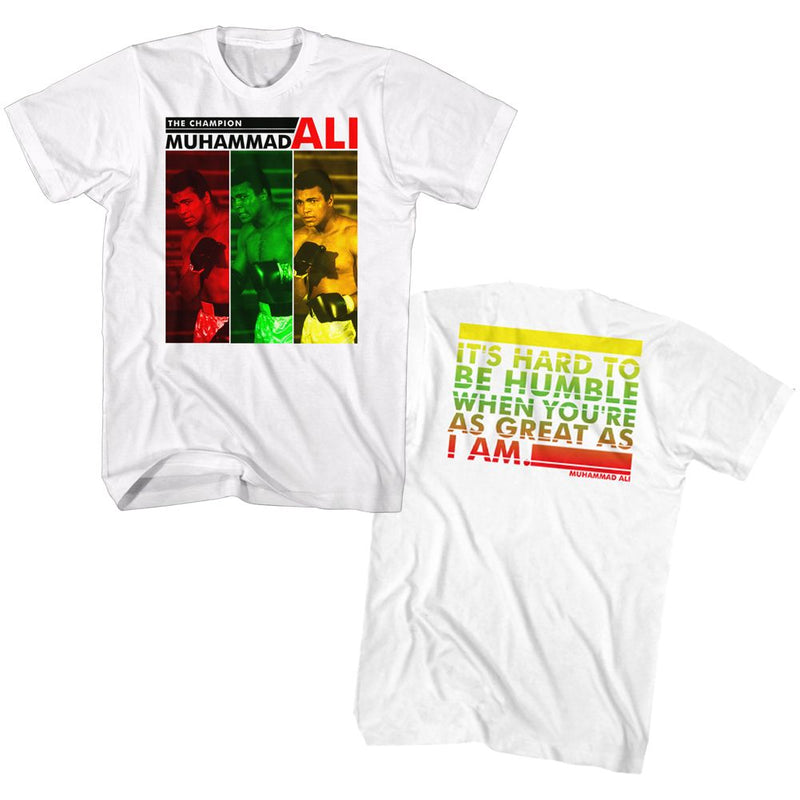 T-Shirt featuring design named Muhammad Ali - Tricolor Champion