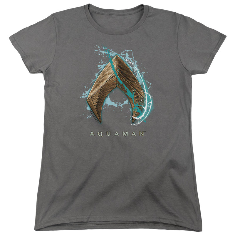 T-Shirt featuring design named Aquaman - Water Shield, product image 2 of 2