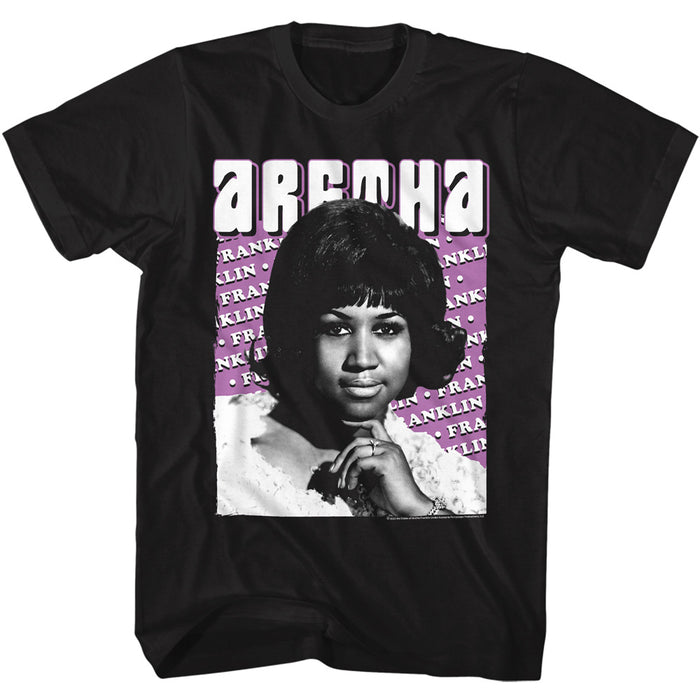 Aretha Franklin - Repeated Name & Photo