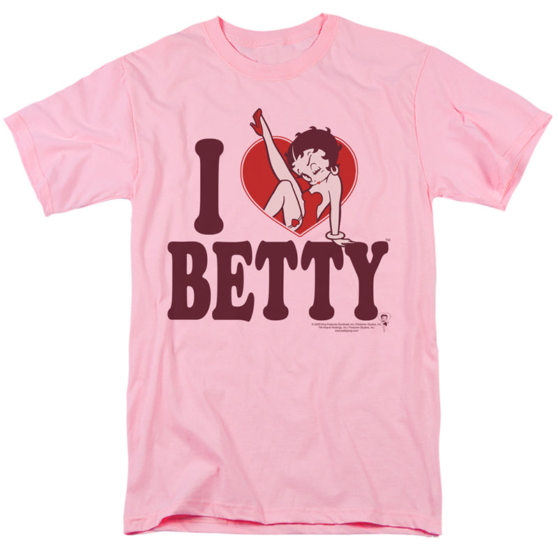 T-Shirt featuring design named Betty Boop - I Heart Betty, product image 1 of 2