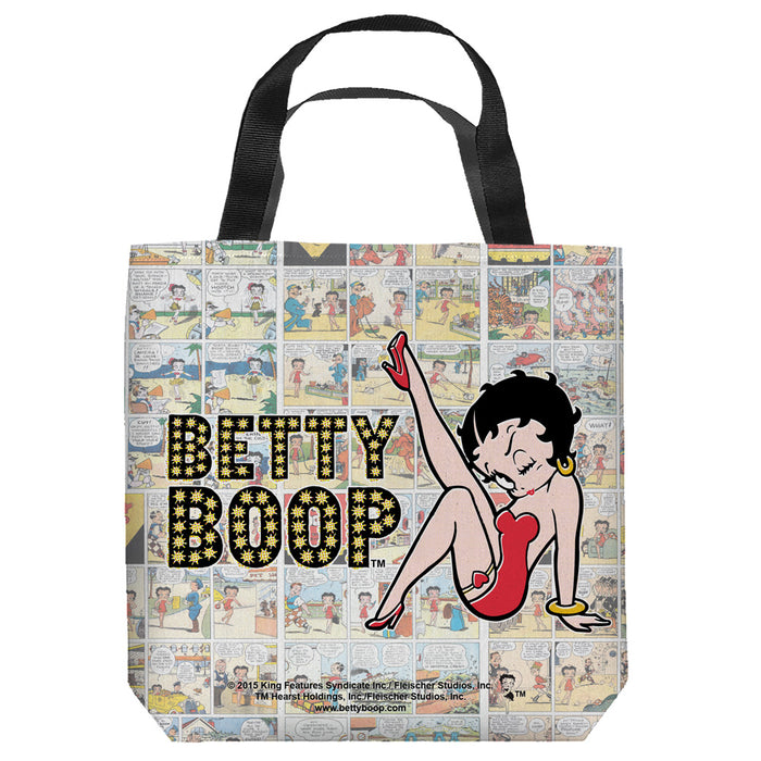 Betty Boop - Vintage Strips Tote Bag