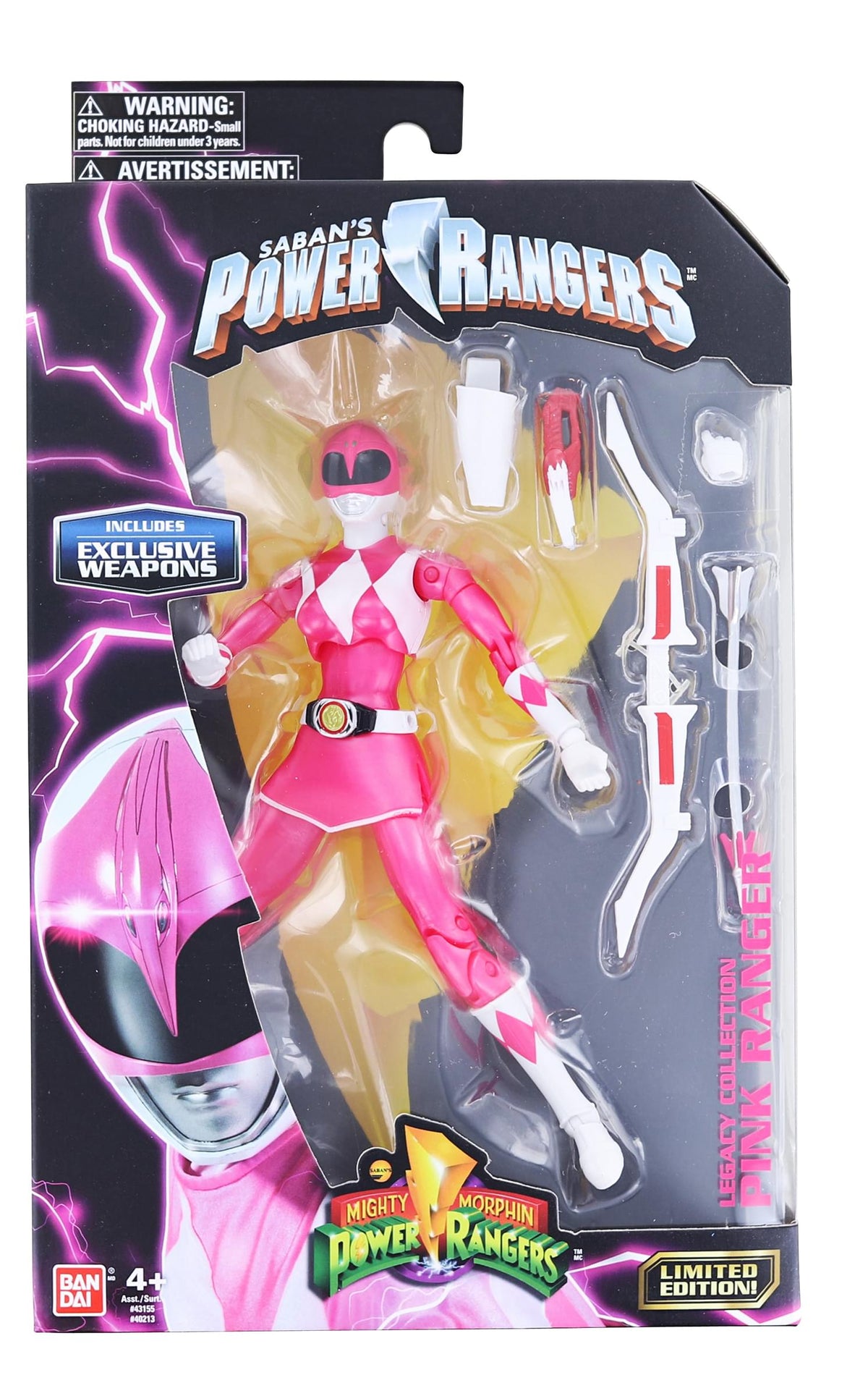 Power Rangers Legacy Action Figure | Pink Ranger | Free Shipping — MeTV ...