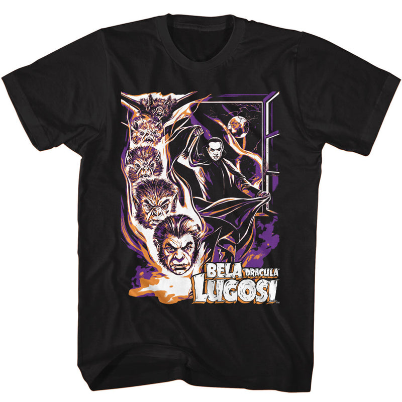 T-Shirt featuring design named Bela Lugosi - Bat Transformation