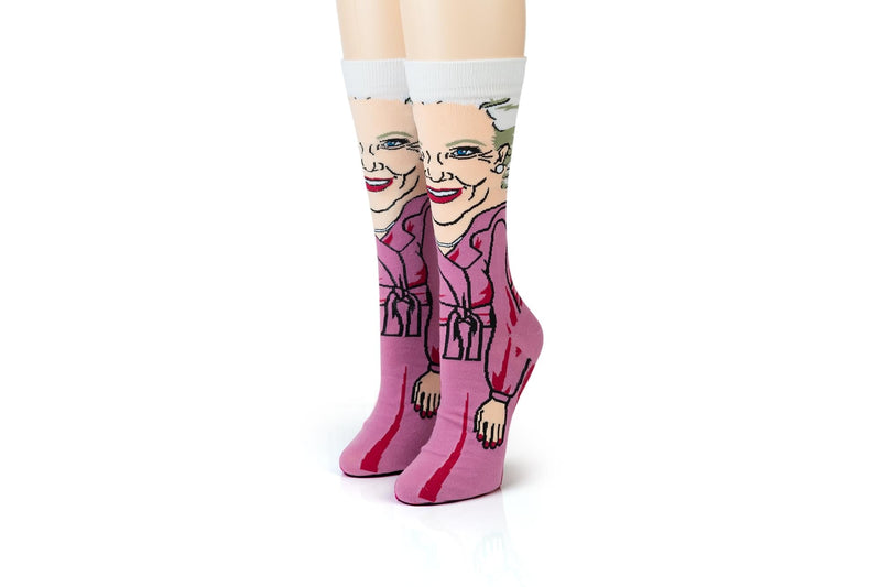 The Golden Girls Rose Funny Graphic Socks | Single Pair Of Adult Crew Socks product image 1 of 7