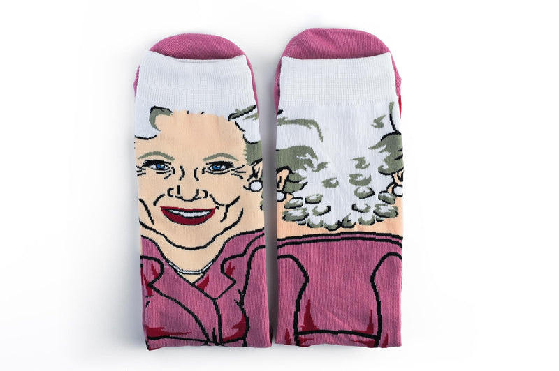 The Golden Girls Rose Funny Graphic Socks | Single Pair Of Adult Crew Socks product image 2 of 7