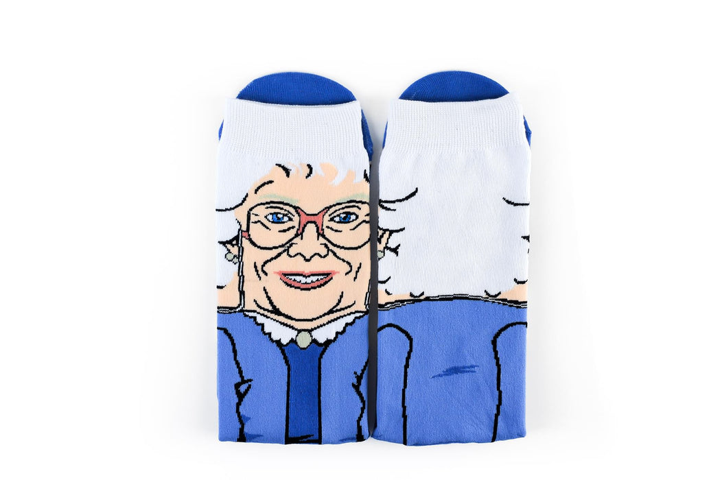 The Golden Girls Sophia Funny Graphic Socks | Single Pair Of Adult Crew Socks