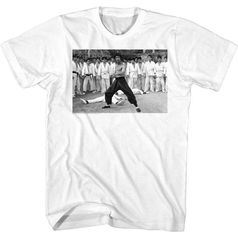 T-Shirt featuring design named Bruce Lee - B&W Power Stance