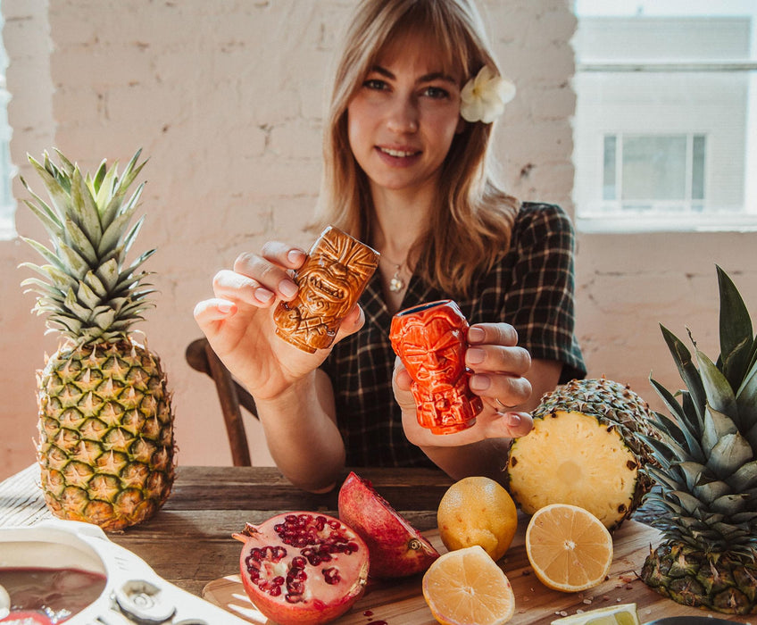Geeki Tikis Star Wars Millennium Falcon Punch Bowl Set With Mini Muglets