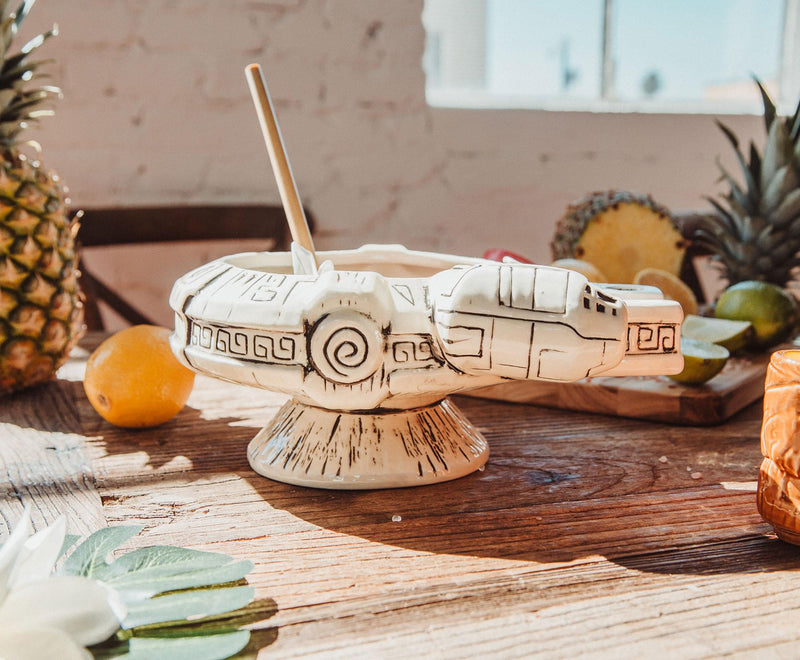 Geeki Tikis Star Wars Millennium Falcon Punch Bowl Set With Mini Muglets product image 6 of 8