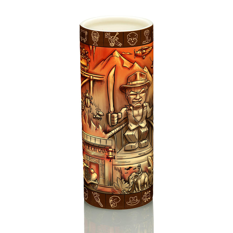Geeki Tikis Indiana Jones and the Temple Of Doom Scenic Mug | Holds 24 Ounces product image