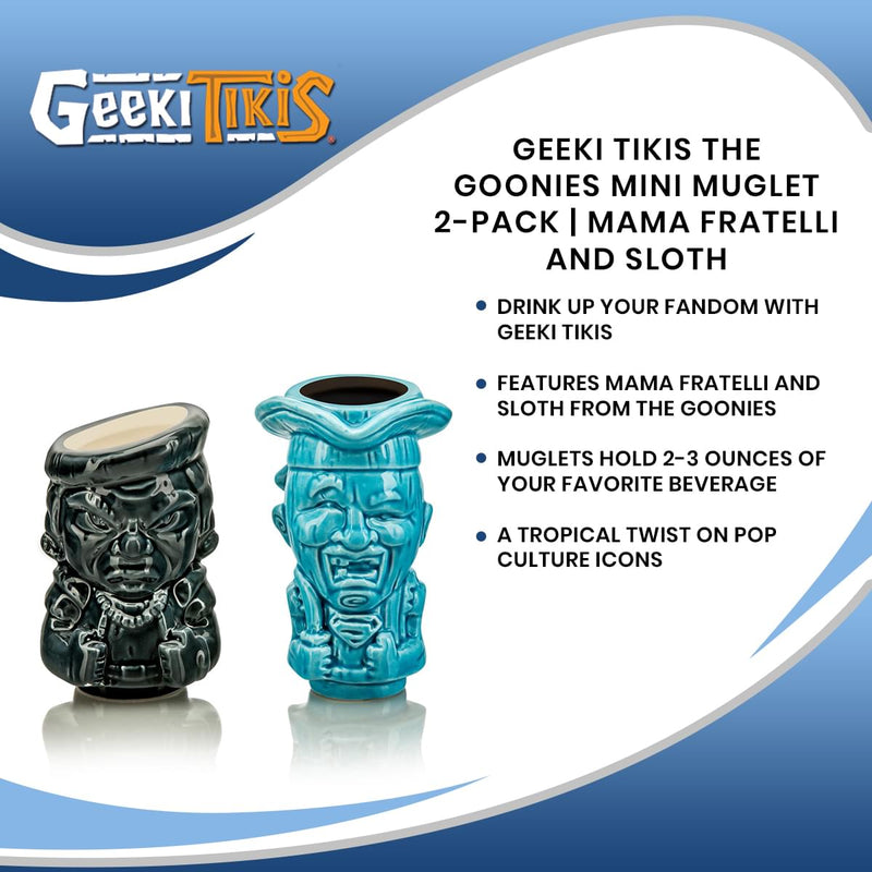 Geeki Tikis The Goonies Mini Muglet 2-Pack | Mama Fratelli and Sloth product image 7 of 7