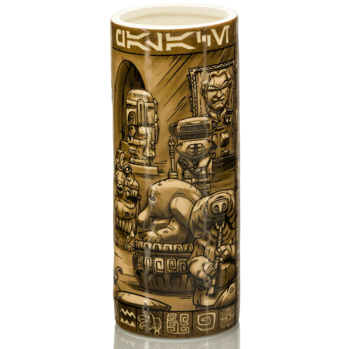 Geeki Tiki Star Wars Jabbas Palace Scenic 24 Ounce Ceramic Tiki Mug