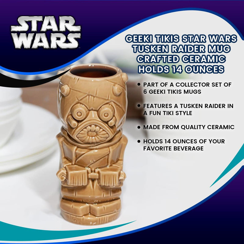 Geeki Tikis Star Wars Tusken Raider Mug | Crafted Ceramic | Holds 14 Ounces product image 7 of 7