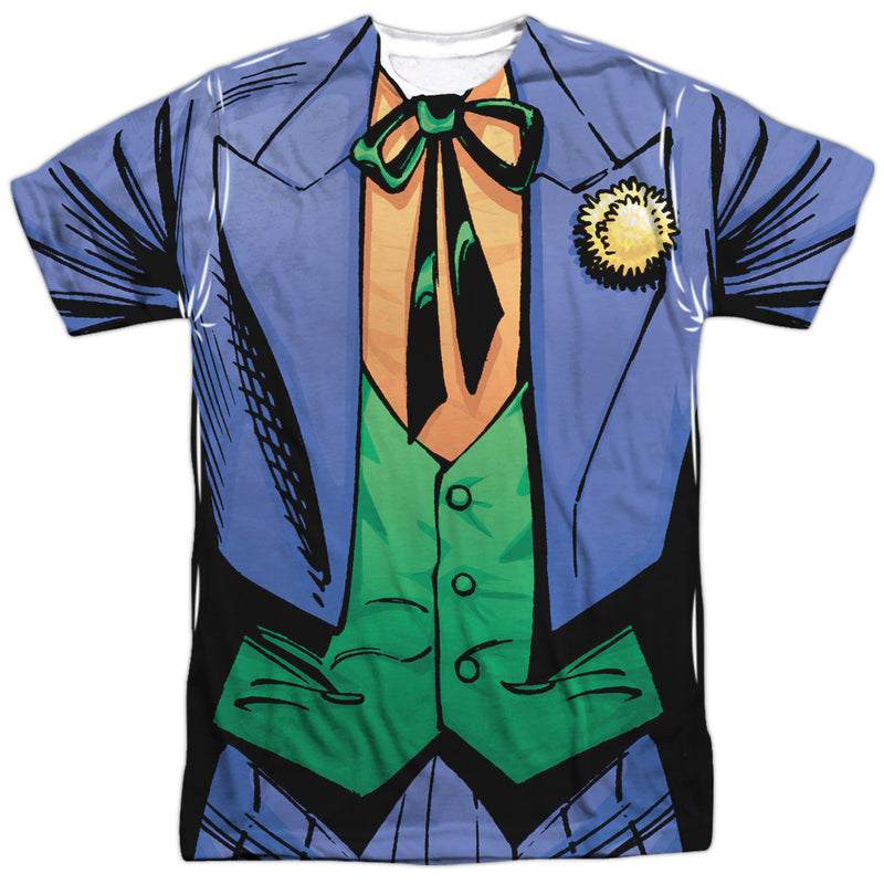 T-Shirt featuring design named Batman - Joker Uniform (front & back), product image 1 of 2