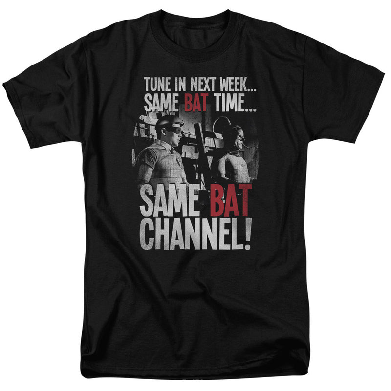 T-Shirt featuring design named Batman - Bat Time / Bat Channel, product image 1 of 2