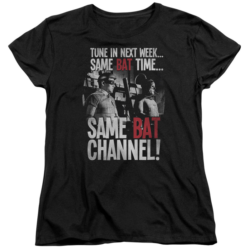 T-Shirt featuring design named Batman - Bat Time / Bat Channel, product image 2 of 2