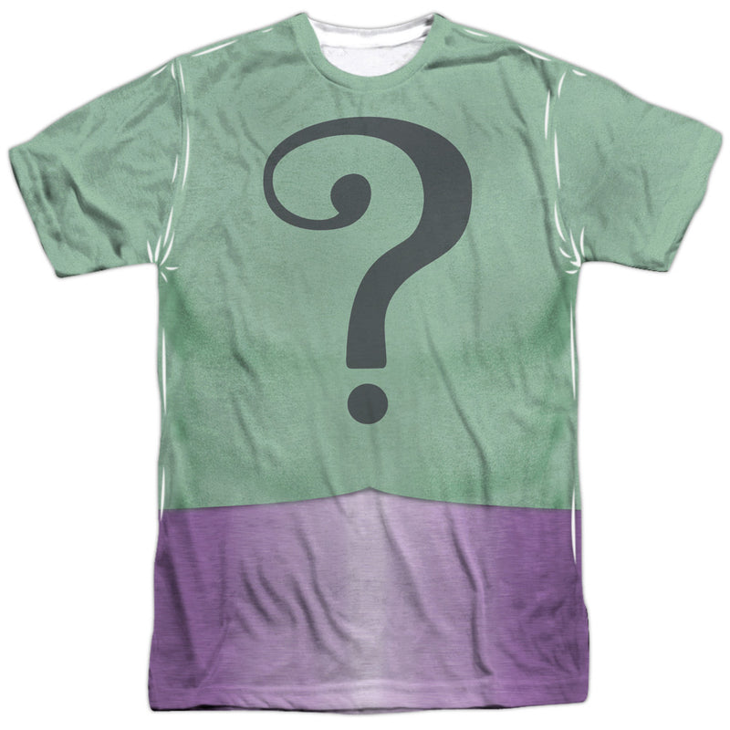 T-Shirt featuring design named Batman - Classic Riddler Uniform (front & back), product image 1 of 2