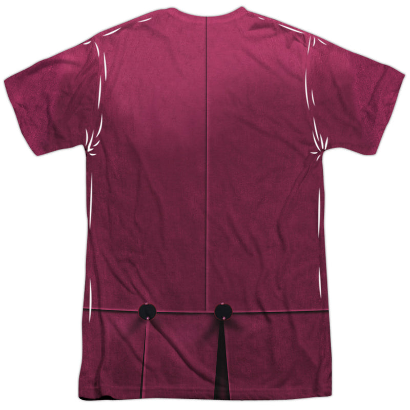 T-Shirt featuring design named Batman - Classic Joker Uniform (front & back), product image 2 of 2