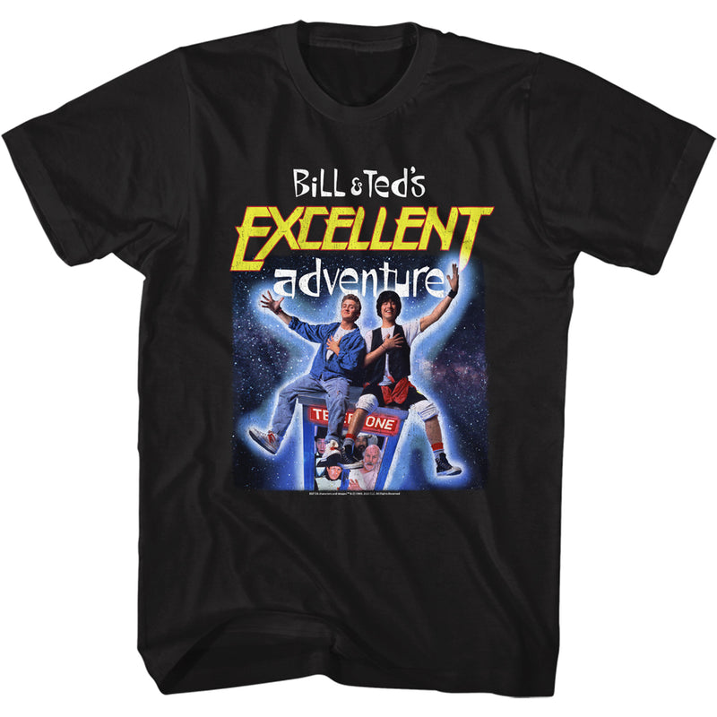 T-Shirt featuring design named Bill & Ted's Excellent Adventure - Space Poster