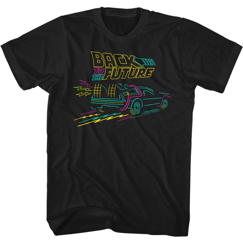 T-Shirt featuring design named Back to the Future - Neon Future