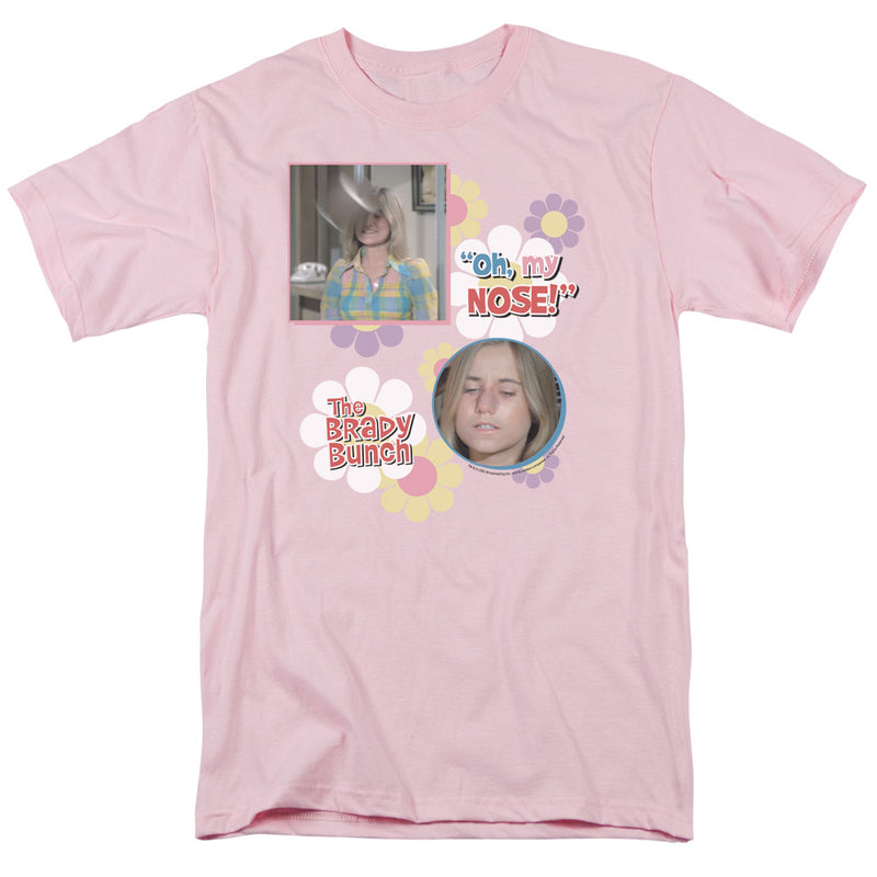 T-Shirt featuring design named Brady Bunch - Oh, My Nose!, product image 1 of 2