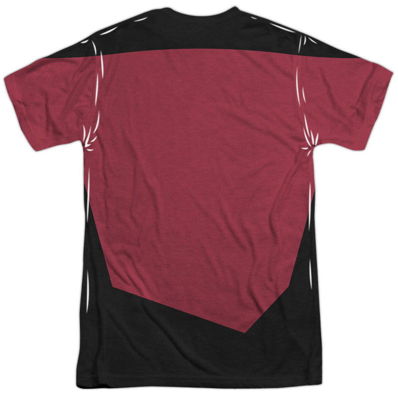T-Shirt featuring design named TNG - Command Uniform (Front & Back), product image 3 of 3