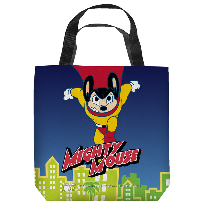 Mighty Mouse - City Watch Tote Bag