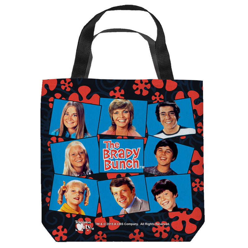 Tote Bag featuring design named The Brady Bunch - Squares Tote Bag