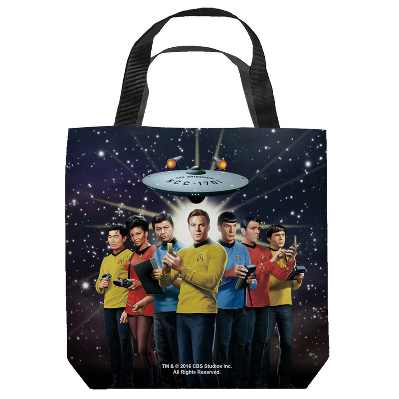 Tote Bag featuring design named Star Trek - Original Crew Tote Bag