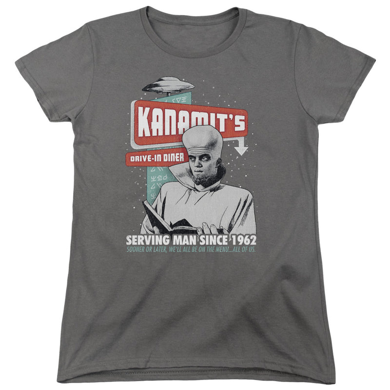 T-Shirt featuring design named Twilight Zone - Kanamit’s Diner, product image 2 of 2
