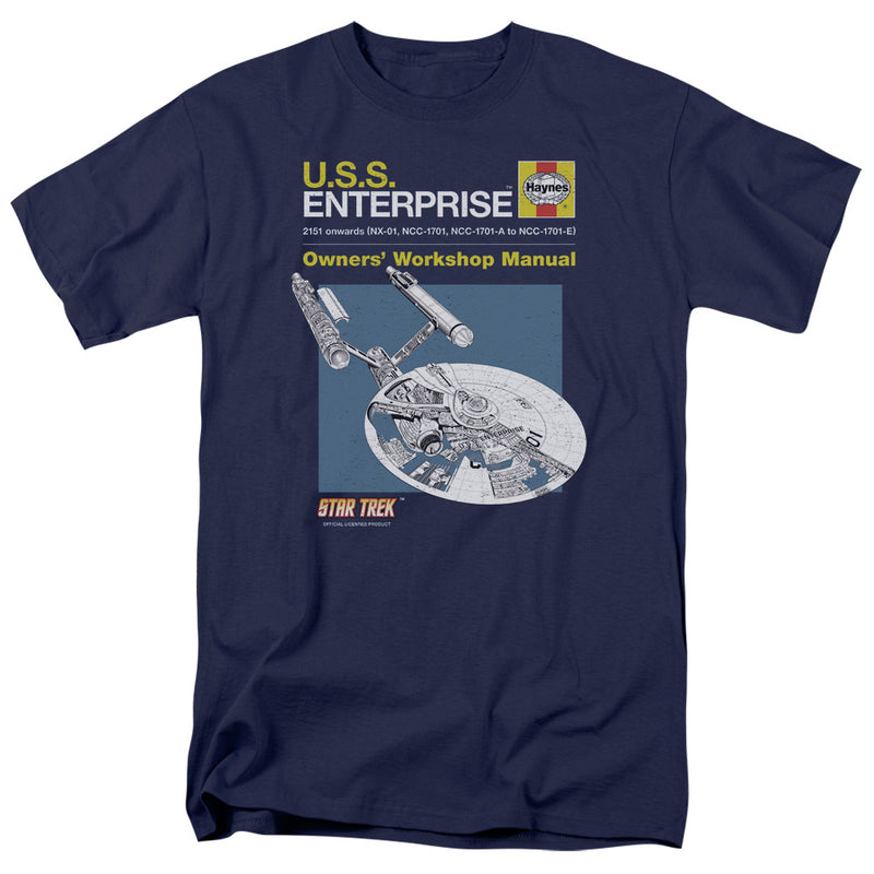T-Shirt featuring design named Star Trek - Enterprise Manual