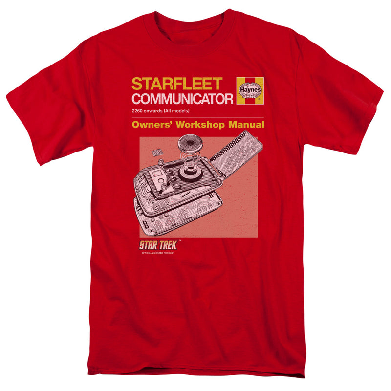 T-Shirt featuring design named Star Trek - Comm Manual