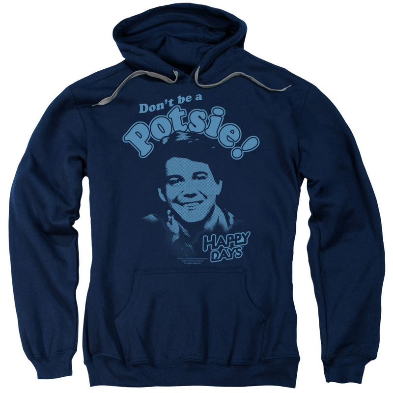 Hoodie featuring design named Happy Days - Don’t Be a Potsy