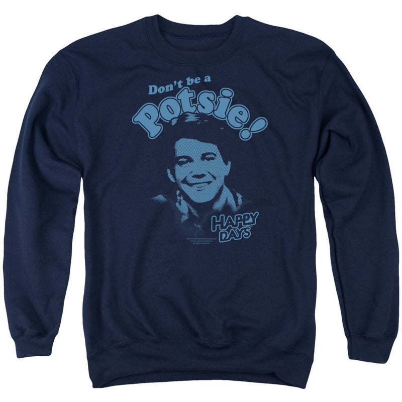 Sweatshirt featuring design named Happy Days - Don’t be a Potsy