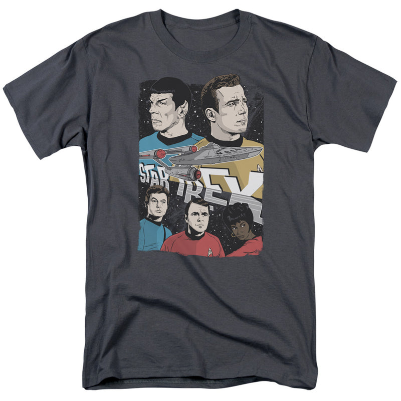 T-Shirt featuring design named Star Trek - Illustrated Crew