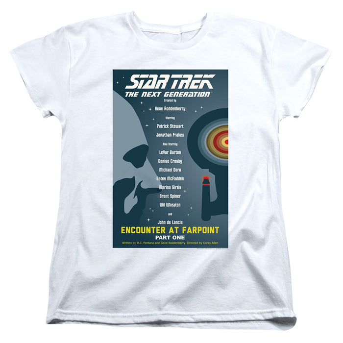 Star Trek - TNG Season 1 Episode 1 (White)
