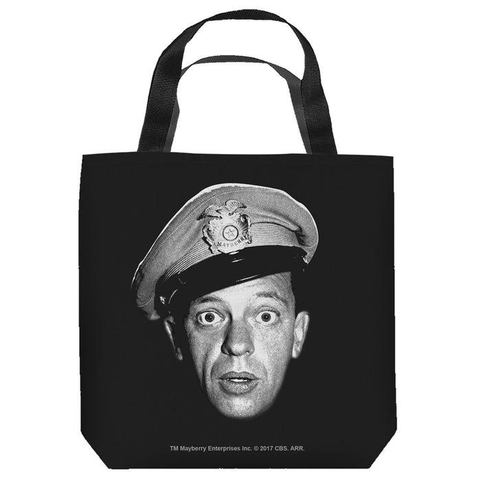 Andy Griffith Show - Barney Head Tote Bag