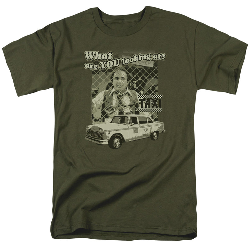 T-Shirt featuring design named Taxi - What Are You Looking At?