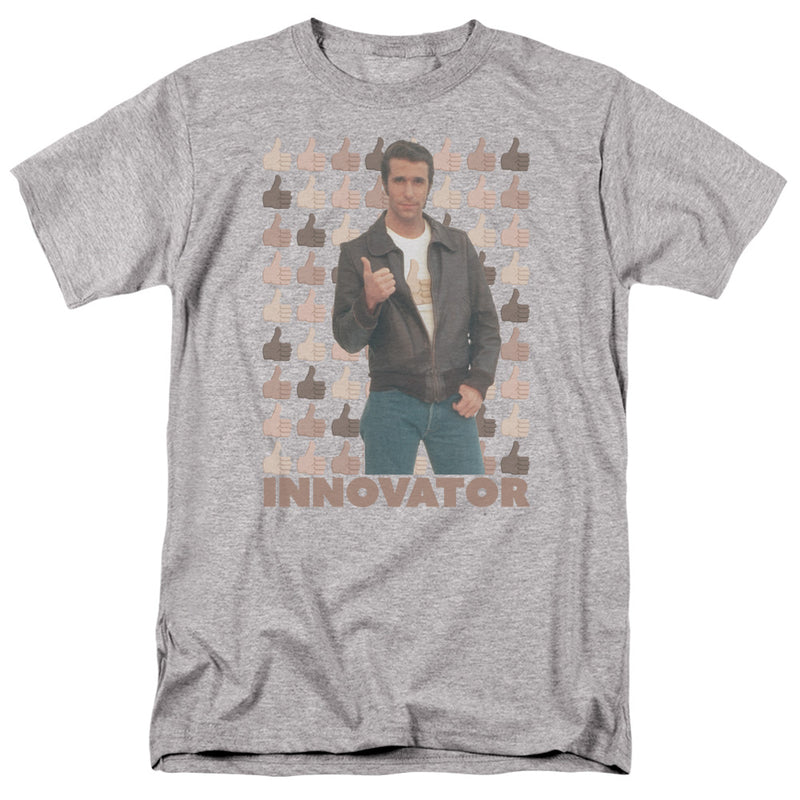 T-Shirt featuring design named Happy Days - Innovator, product image 1 of 2