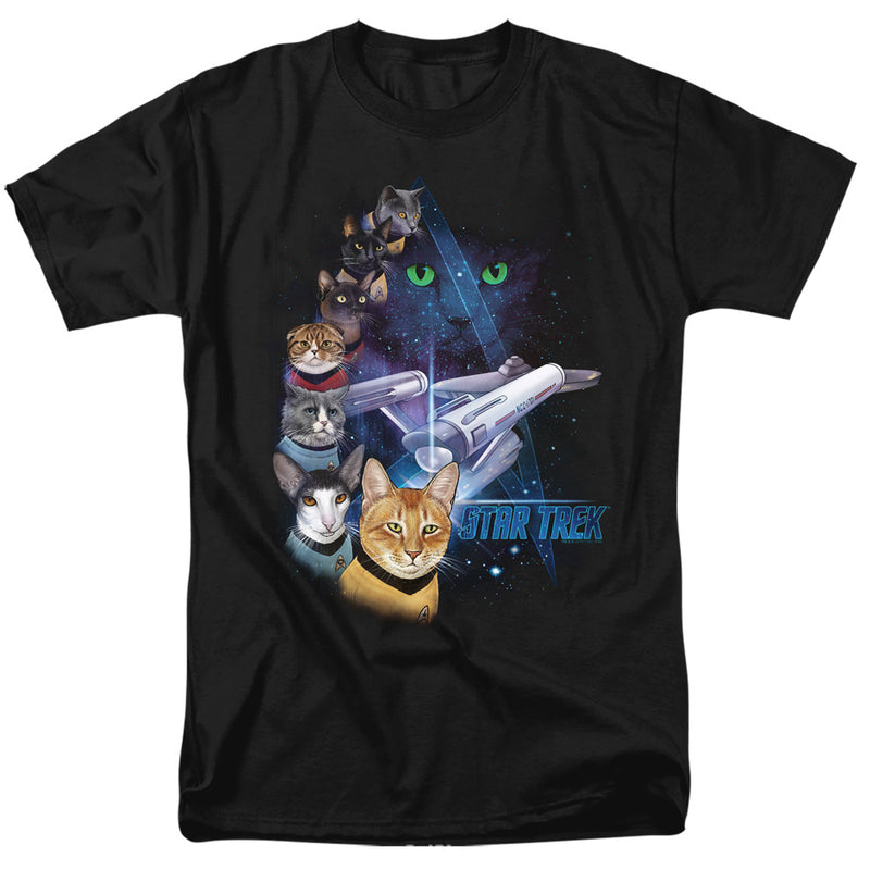 T-Shirt featuring design named Star Trek - Feline Galaxy