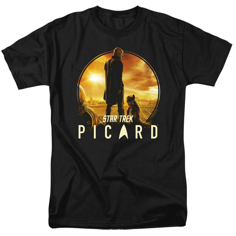 T-Shirt featuring design named Star Trek: Picard - A Man and His Dog