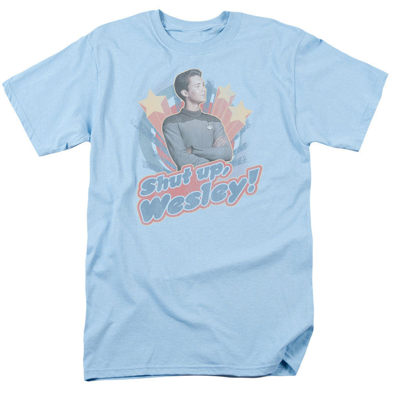 T-Shirt featuring design named Star Trek - Shut Up Wesley