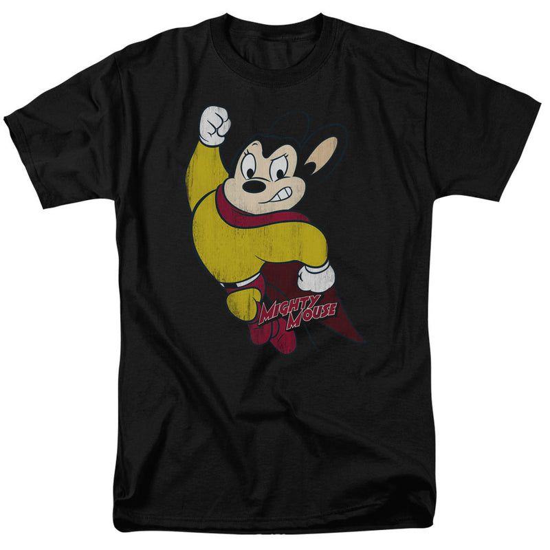 T-Shirt featuring design named Mighty Mouse - Classic Hero, product image 1 of 2